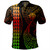 Nauru Polo Shirt Kakau Style Reggae