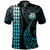 Chuuk State Polo Shirt Kakau Style Ver.1 Turquosie