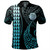 Kosrae Polo Shirt Kakau Style Ver.1 Turquoise