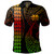 Marquesas Islands Polo Shirt Kakau Style Reggae