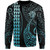 Nauru Sweatshirt Kakau Style Ver.1 Turquoise