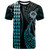 Federated States Of Micronesia T-Shirt Kakau Style Ver.1 Turquoise Federated States Of Micronesia T-Shirt Kakau Style Ver.1 Turquoise