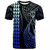 Guam T-Shirt Kakau Style Gradient Blue