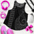 Guam Women Tank Kakau Style Gray