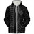 Kosrae Sherpa Hoodie Kakau Style Gray