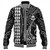 Kiribati Baseball Jacket Kakau Style Ver.1 White