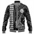 Palau Baseball Jacket Kakau Style Ver.1 White