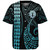 Northern Mariana Islands Baseball Shirt Kakau Style Ver.1 Turquoise