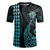 Nauru Rugby Jersey Kakau Style Ver.1 Turquoise