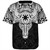 Philippines Filipinos Baseball Shirt Polynesian Buffalo Tapa Tribal Print