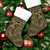 Hawaii Christmas Stocking Polynesia Tribal Gold
