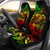 Samoa Car Seat Covers - Reggae Shark Polynesian Tattoo