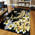 Hawaii Area Rug Hammerhead Shark Gold Tropical