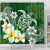 Hawaii Shower Curtain Polynesian Turtle Tattoo Plumeria Original Style