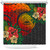 American Samoa Shower Curtain Polynesian Coat Of Arms Tropical