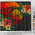 American Samoa Shower Curtain Polynesian Coat Of Arms Tropical