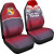 Tonga Polynesian Car Seat Covers - White Tattoo