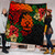 Solomon Islands Premium Quilt Polynesian Coat Of Arms Tropical