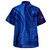 Samoa Hawaiian Shirt Seal Samoan Siapo Blue Design2
