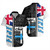 Fiji Short Sleeve Shirt Flag Pattern Bula Concept