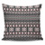 Fiji Pillow Cover Bula Fiji Masi Motif Brown Color Design