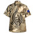 Guam Hawaiian Shirt Hafa Adai Tribal Tattoo With Camouflage Pattern
