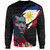 Philippines Filipinos Sweatshirt Bonifacio Day Tribal Crack Style