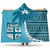 Fiji Hooded Blanket Tapa Coconut