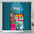 Fiji Shower Curtain Bula Islands Wave Tropical