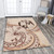 Tonga Area Rug Hibiscus Flower Vintage Style2