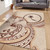Chuuk State Area Rug Hibiscus Flower Vintage Style1