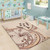 Kosrae Area Rug Hibiscus Flower Vintage Style2