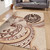 Tahiti Area Rug Hibiscus Flower Vintage Style1