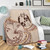 Tonga Premium Blanket Hibiscus Flower Vintage Style