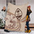 Guam Premium Blanket Hibiscus Flower Vintage Style