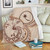 Chuuk State Premium Blanket Hibiscus Flower Vintage Style1