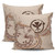 Hawaii Pillow Cover Hibiscus Flower Vintage Style2