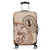 Northern Mariana Islands Luggage Cover Hibiscus Flower Vintage Style2