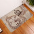 Vanuatu Door Mat Hibiscus Flower Vintage Style