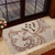 Kosrae Door Mat Hibiscus Flower Vintage Style1