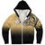 Hawaii Sherpa Hoodie Kanaka Map Polynesian Tribal Style