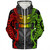Hawaii Sherpa Hoodie Kanaka Tribal Tattoo Concept