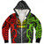 Hawaii Sherpa Hoodie Kanaka Tribal Tattoo Concept