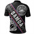 Samoa Polo Shirt American Samoa Coat Of Arms Half Style