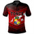 Tonga Polo Shirt Tapa Ngatu Nesian Island Matching Flag Grunge