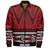 Tonga Bomber Jacket Polynesia Island Ngatu Pattern Style