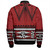 Tonga Bomber Jacket Polynesia Island Ngatu Pattern Style