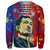 Philippines Filipinos Sweatshirt Rizal Monument On Rizal Day Background Texture Brush Style
