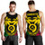 Vanuatu Tank Top Tribal Pattern Coconut