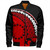 Cook Islands Bomber Jacket Turtle Polynesian Tribal Coat Of Arms